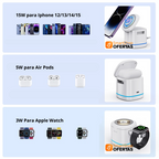 Cubo Magnético 3 en 1 con Carga Rápida - Smarts Kux Cube