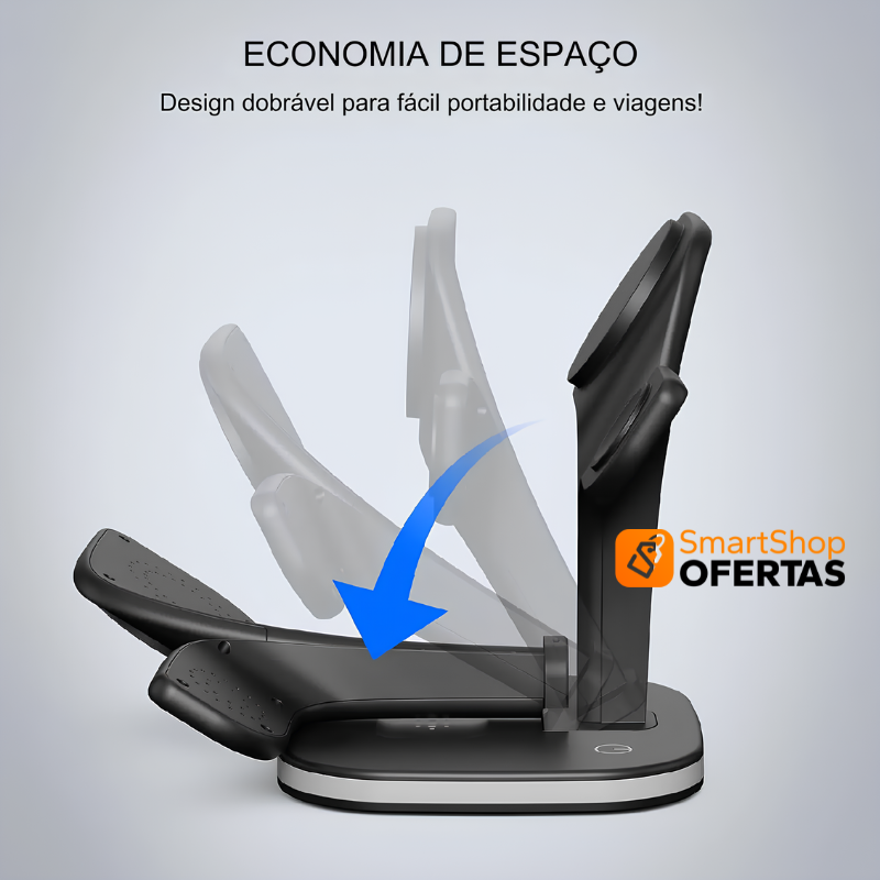 Cargador Magnético Rápido 4 en 1 con LED - Smarts Plant Kux