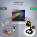 Cargador Magnético Rápido 4 en 1 con LED - Smarts Plant Kux